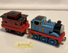 2002 THOMAS SODOR CABOOSE - Thomas Friends Take N Play Along Diecast Train