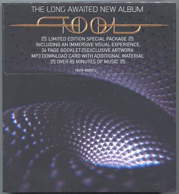 TOOL Fear Inoculum LIMITED Special Package CD, 4” HD Screen, 2Watt