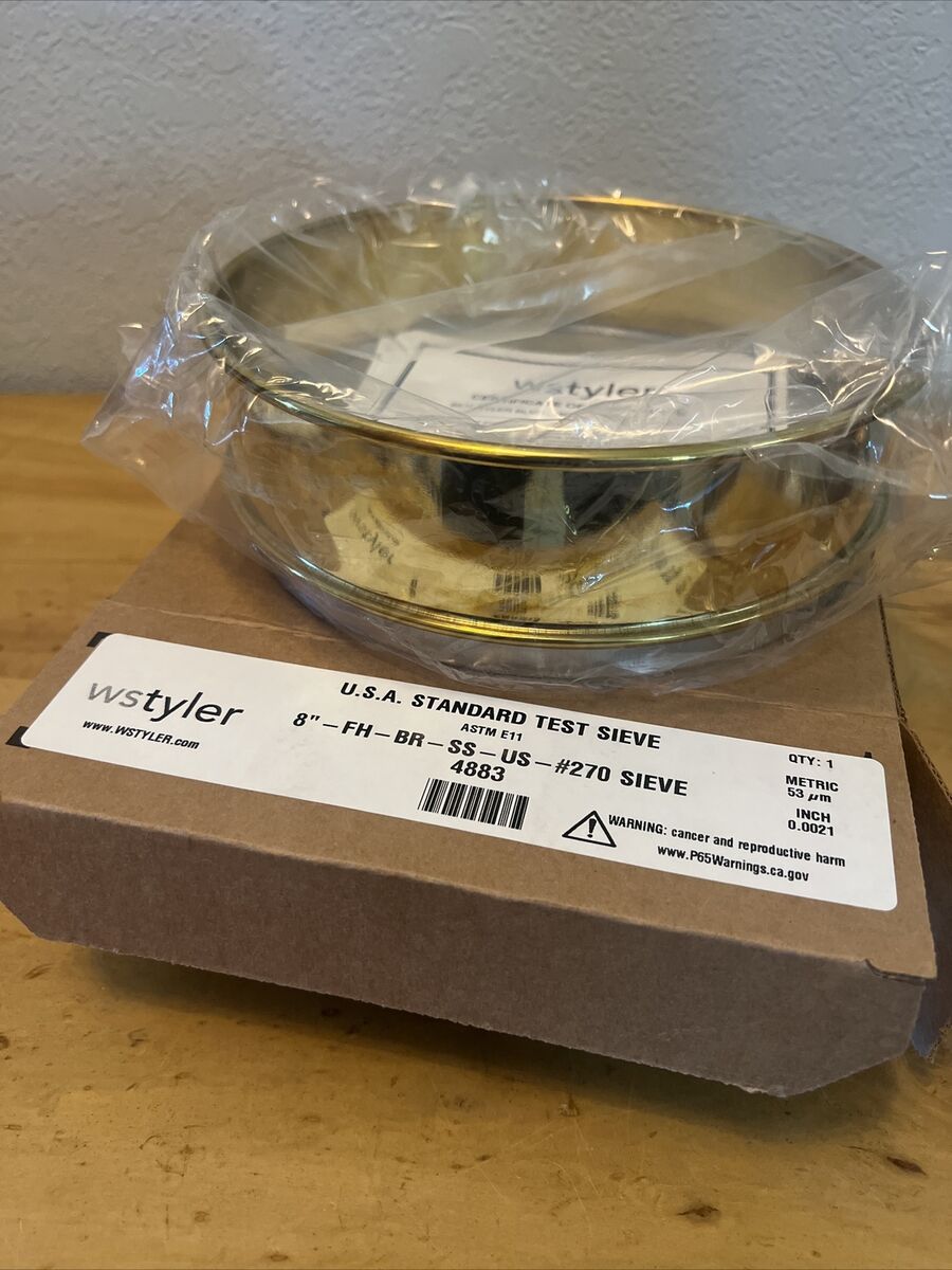 Tyler USA Standard Test Sieve, 8 Tyler USA Standard Test Sieve, 8