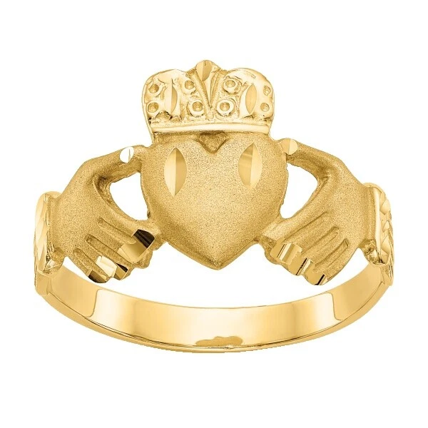 No Stone Yellow Gold Rings for Men