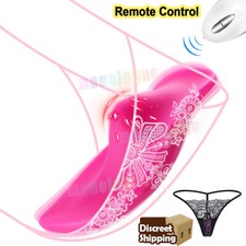 10-Function Panties Massager Vibrating Wireless Remote Control Women Underwear