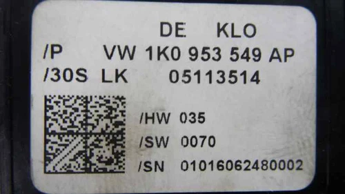 1K0953549AP Elektronikmodul für VOLKSWAGEN GOLF PLUS V (5M1) Highline 20 172402 - Bild 4 von 21