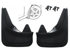 Pair Moulded Universal Fit Mud Flap Mudflaps Front or Rear to fit Peugeot Models