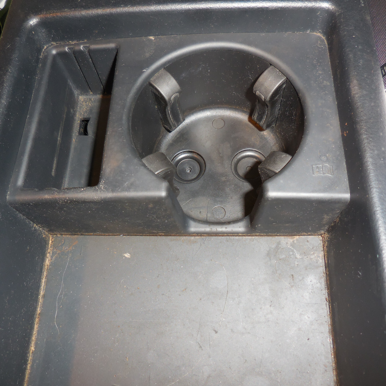 AUDI A6 ALLROAD 2008 CENTRE CONSOLE COVER WITH 12V SOCKET CUP HOLDER