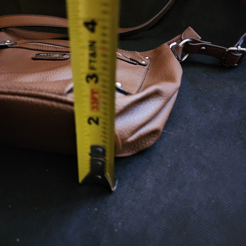 Dana Buchman через плечо наплечная сумка сумочка коричневый женщин искусственной кожи - Изображение 4 из 4