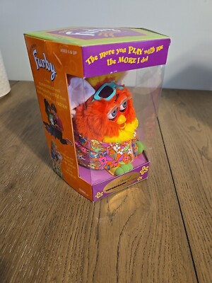 89年 ヴィンテージ ファービー VTG TIGER ELECTRONICS 1998 ORIGINAL FURBY NIB BLACK & WHITE