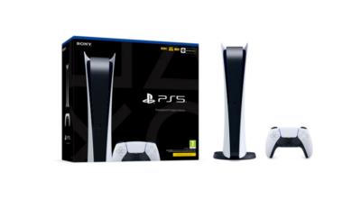 Sony PlayStation 5 Digital Edition - Gaming Console, 825GB, Wi-Fi