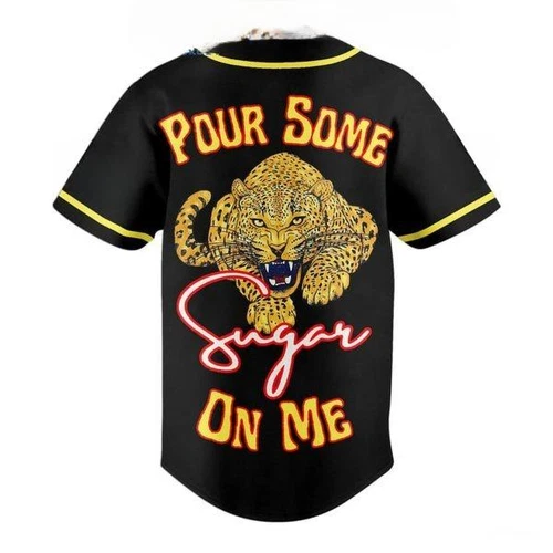 Def Leppard Pour Some Sugar On Me Baseball Jersey
