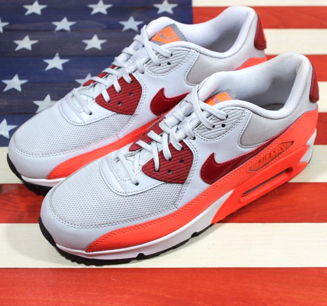 womens nike air max 90 red white orange