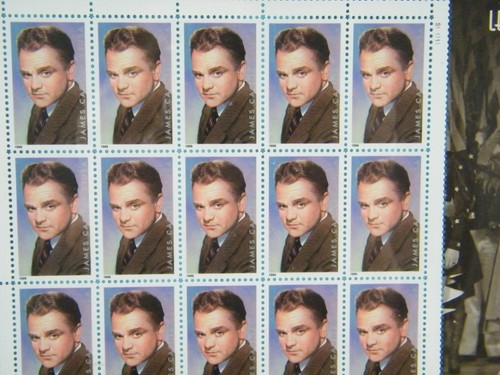 JAMES CAGNEY LEGENDS OF HOLLYWOOD FRAMED 20 STAMP SHEET 33 CENT 1998 12 X 15 - Picture 4 of 6