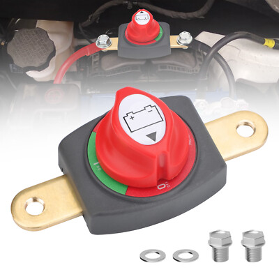 Top Post Battery Disconnect Switch 12-48V Battery Cut Master Switch Isolator