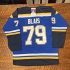 Samuel Sammy Blais Signed St Louis Blues Jersey JSA Coa Autographed Hockey