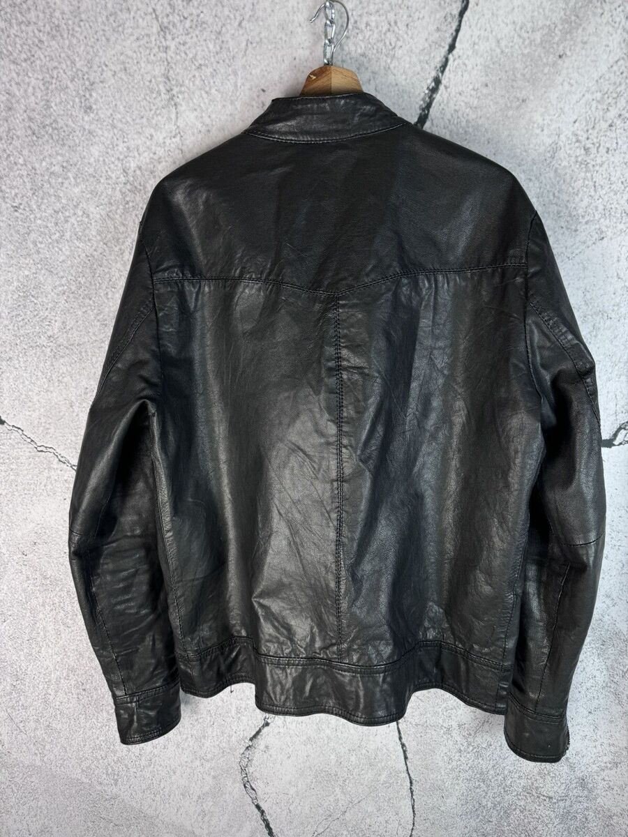 Jack & Jones Goat skin archive Jacket Leather SZ L | eBay Jack & Jones Goat skin archive Jacket Leather SZ L | eBay