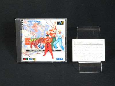 Getestete Final Fight CD MEGA DRIVE CD Genesis SEGA Action 1993 Made in Japan 3