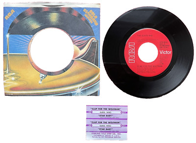 The Guess Who   Star Baby / Clap for the Wolfman: (2) Jukebox Strips: FREE SHIP