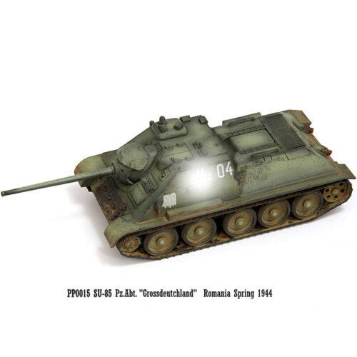 1/72 Sowjetunion 85 Panzerjäger Modell SU-85 deutsch erobertes Rumänien 1944 - Bild 1 von 6