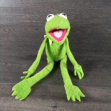 1976 Kermit The Frog Fisher Price Toys 850 Plush Stuffed Doll I6" Muppets