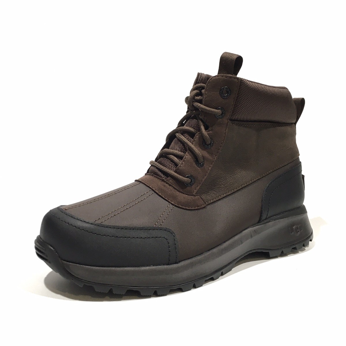 UGG Emmett Duck Boots -Waterproof Snow Boots -Stout Brown  display picture 2