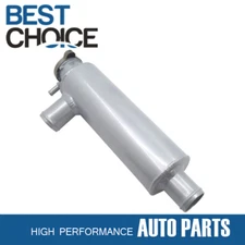 Aluminum Coolant Swirl Pot Expansion Surge Bottle Header Tank Reservoir w/Cap