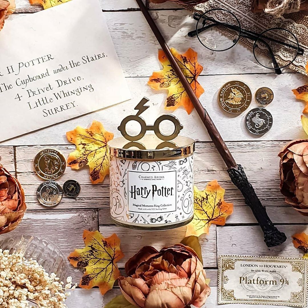 Charmed Aroma Harry Potter Magical Moments Candle 925 Sterling