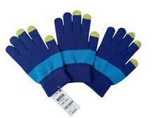 INC Womens Blue Tech Glove Set Pair 1 3 gloves NWT MQ13