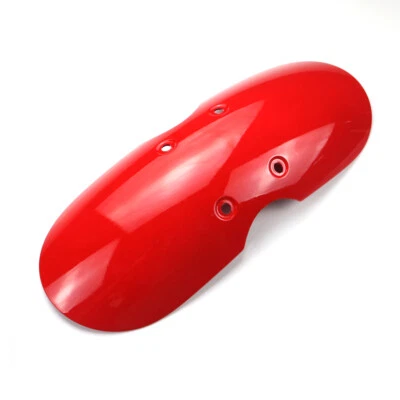 Moto Rouge Avant Garde-boue Protecteur pour Bonneville T100 Scrambler 2001-2016 - Photo 1/4