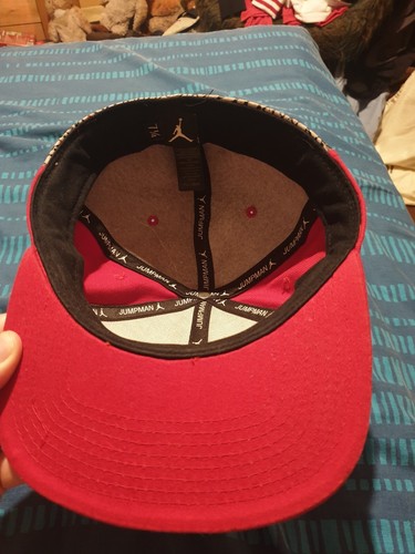 Air Jordan Jumpman Nike AJIII Cap hat Red With Elephant Print VERY RARE! Rrp £50 - Picture 7 of 9