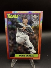 2025 Topps Chrome Update Series - 1990 Topps Baseball Tarik Skubal #90CU-10