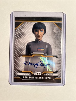 Mary Elizabeth Mcglynn/Governor Pryce 2021 Topps Star Wars Bounty Hunters #A-Mm
