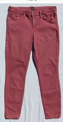 GAP Denim Womens Wild Rose Skinny Ankle Jeans Size 28 (807)