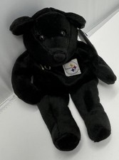 KORDELL STEWART 10 STUFFED BEAR PITTSBURGH STEELERS SALVINO'S BAMMERS NWT