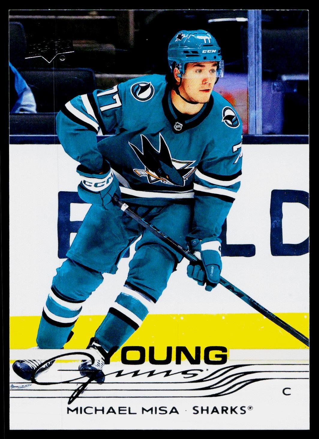 2025-26 Upper Deck #487 Michael Misa Rookie Young Guns