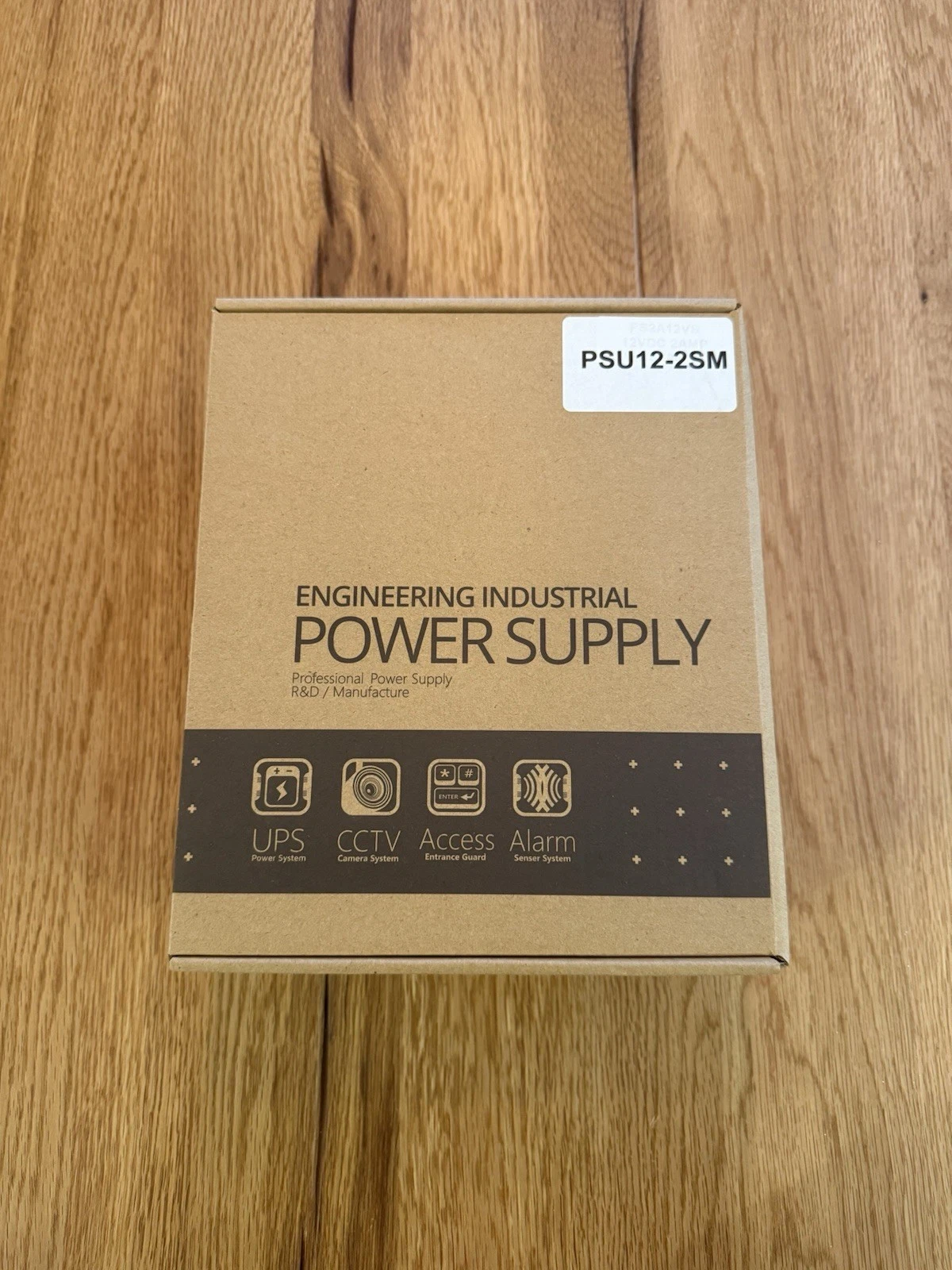 CDVI PSU12-2SM 12V DC 2A PSU UPS Switching Power Supply Unit In Metal Case - New