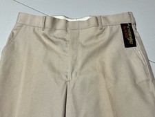 NeW NOS Vintage 70s Wrangler Slacks Khaki Chino Pants 34 M Made In USA Talon NWT