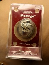  Robe Hook BRAINERD Montego brushed satin nic...