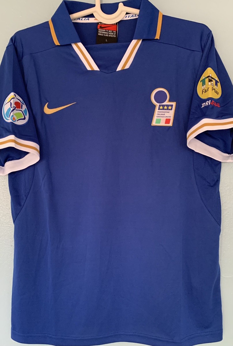 Gianfranco Zola Signed Autographed Italy National Team 1996 Jersey