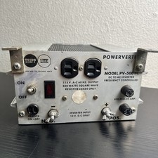 TRIPP LITE PV-500 FC DC TO AC INVERTER, FREQUENCY CONTROLLED