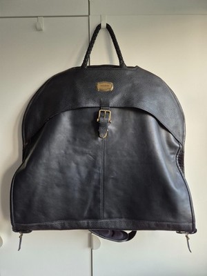 NEU Samsonite Reisetasche Leder Kleidersack Black Label Koffer Weekender Gurt