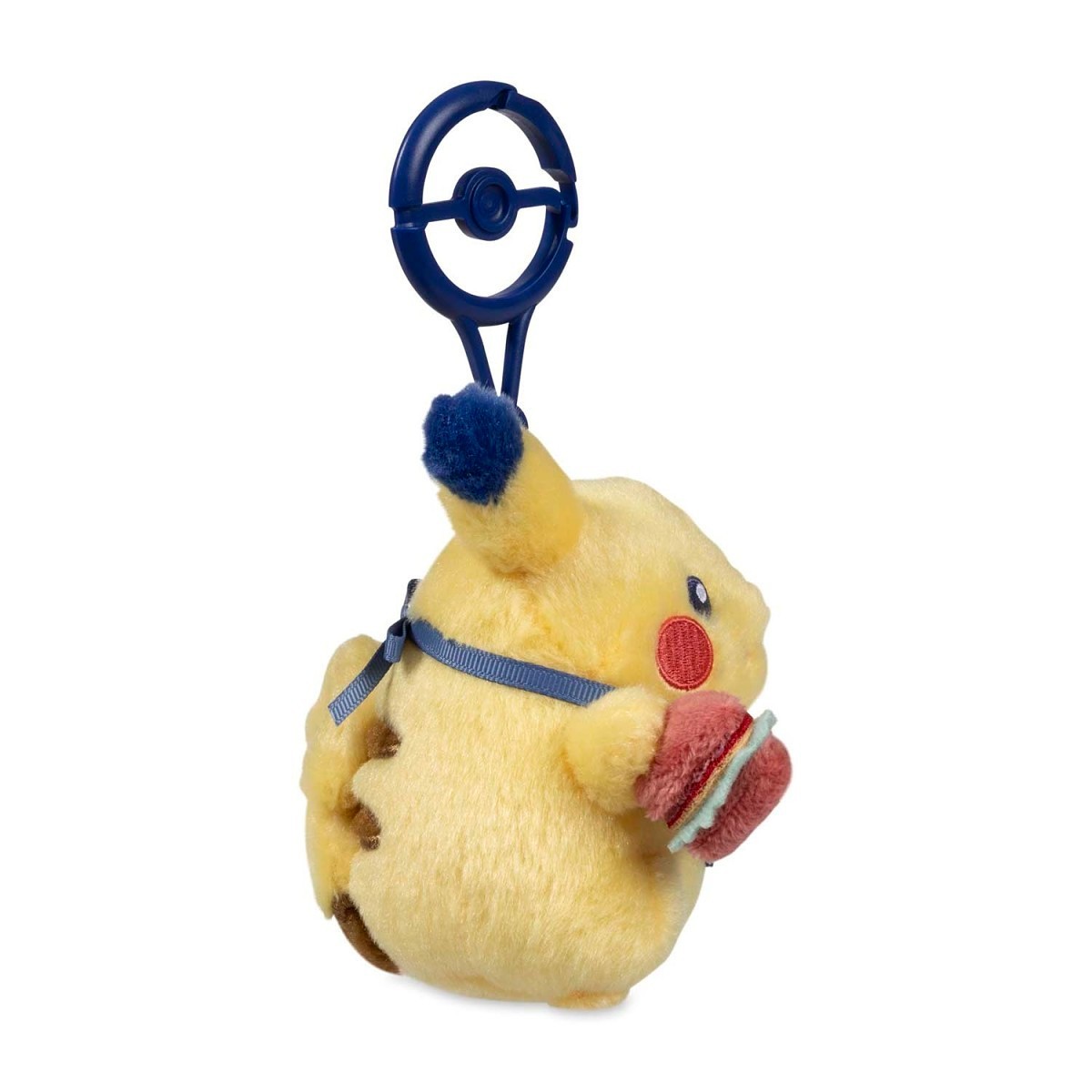 Pokemon Center Original Pikachu Sweetheart Diner Burger Plush Key