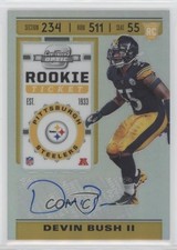 2019 Panini Contenders Optic Holo Prizm Rookie Ticket Devin Bush II Auto 0hj0