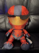 Red Spartan Halo Plush Soft Toy 21” Microsoft Studios 343 Industries NWT