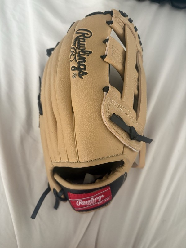 Rawlings Players Series 11.5 RHT Youth Ball Glove PL115BC Camel/Black ~New