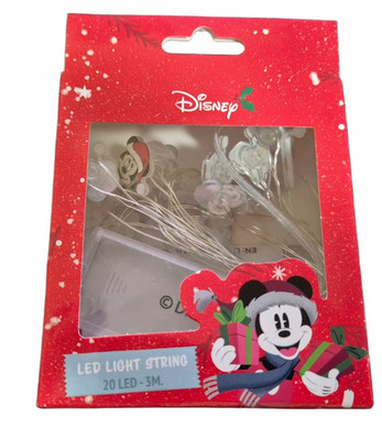Disney  Mickey Mouse - LED Lichterkette - 20 LED, 3 M Weihnachten