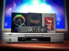 DENON DVD-1920 🌈RaRe🌈 Lettore DVD + Pacchetto DVD da Collezione