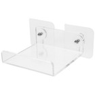 Acrylic Wall Shelf Hanging Shelf Bathroom Shampoo Stand Clear Display Stand