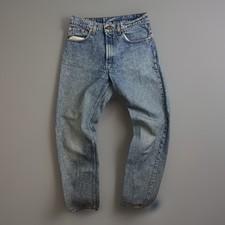 VTG Levis Made In USA 550 Men's Acid Wash Denim Jeans Size 32/32