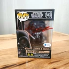 ⭐STAR WARS FUNKO POP: Hayden Christensen signed DARTH VADER 343 LIGHTS/SOUND COA