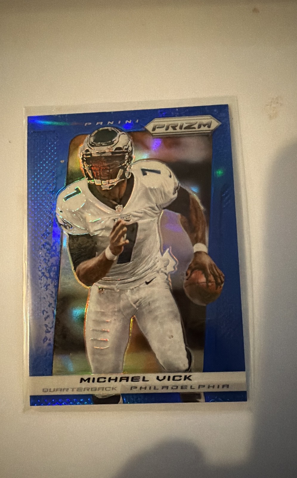 2013 Panini Prizm - Michael Vick #165 Blue Prizm - Philadelphia Eagles - NFL