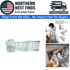 Lightweight 3-in-1 Baby Cleaning System: Dishwasher Basket for All Accessories