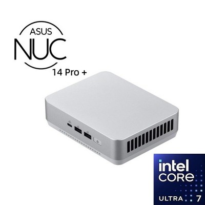 ASUS NUC 14 Pro+ Barebone Intel 14th Gen Core Ultra 7-155H,Wi-Fi6E Bluetooth 5.3